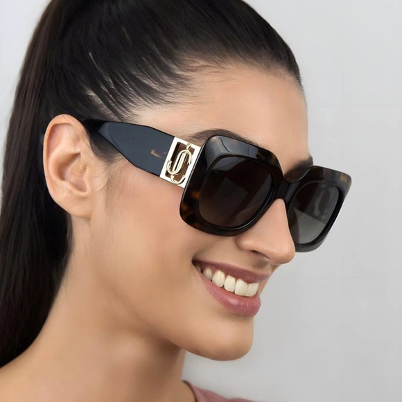 NEW!!! JIMMY CHOO Sunglasses GAYA/S 086HA Authentic - Picture 1 of 11